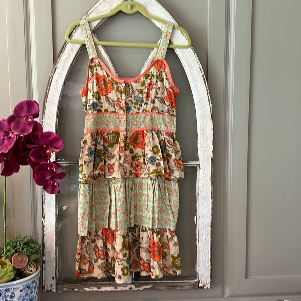 Boho Sundress Botton Front Junior Small
